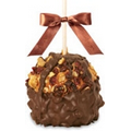 Cranberry Walnut Turtle Caramel Apple w/ Belgian Milk Chocolate